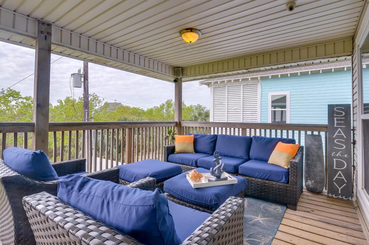 Villa Galveston Escape With Entertainment Patio And Deck! Exterior foto