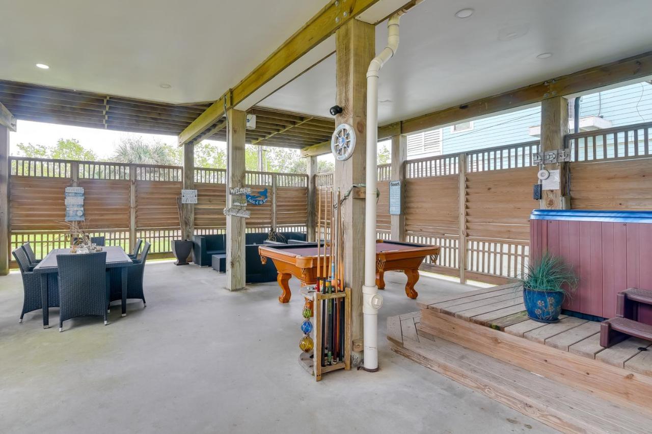 Villa Galveston Escape With Entertainment Patio And Deck! Exterior foto